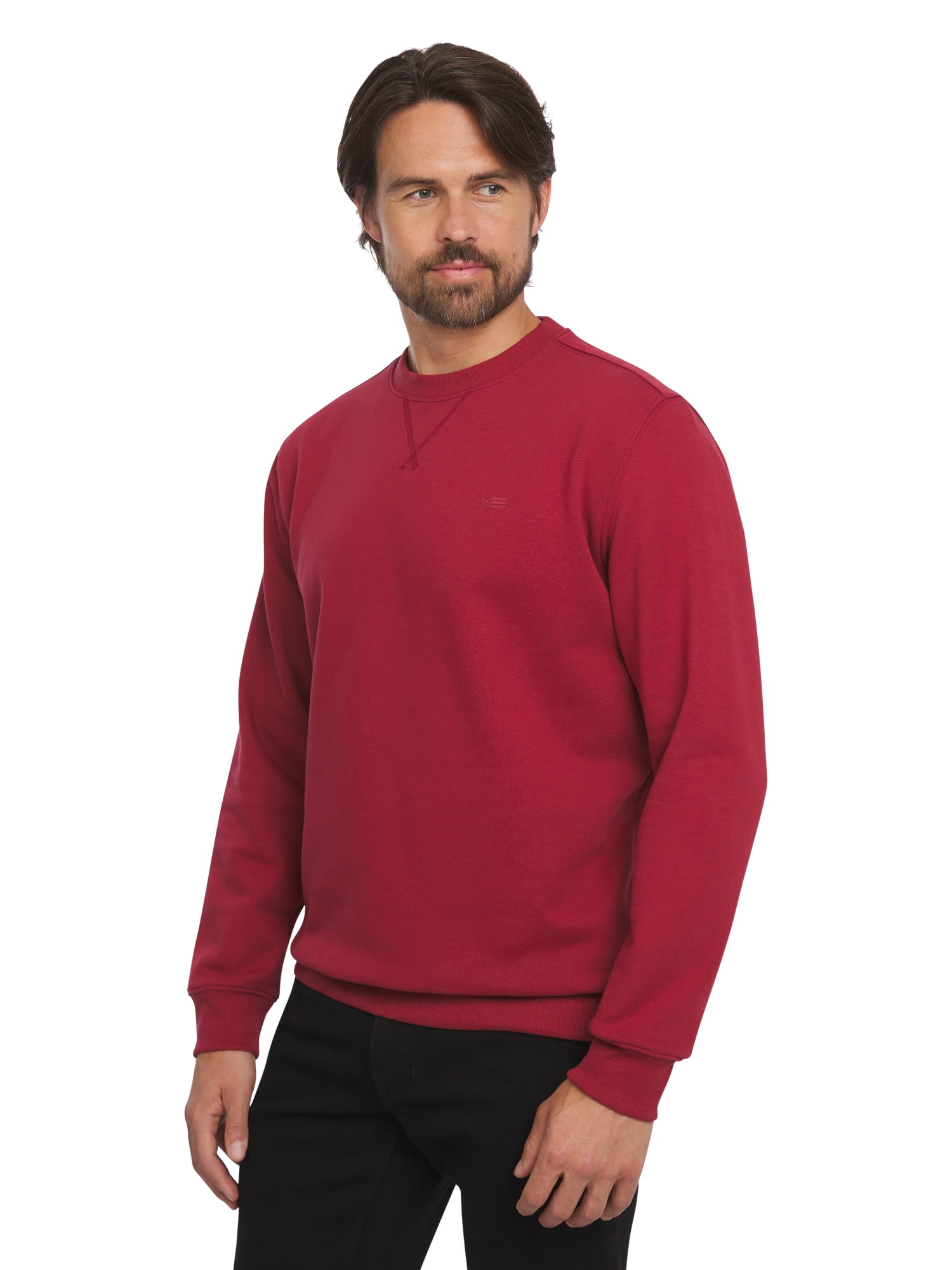 Chaps Men's & Big Men's Everyday Fleece Crewneck Sweatshirt, Sizes S-2XL