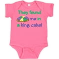 thumbnail image 3 of Inktastic They Found Me in a King Cake Boys or Girls Baby Bodysuit, 3 of 5