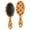 Halloween Cat Candy Orange Pattern, variant on Halloween Pumpkin Black Cat Pattern Brush, Detangling Hair Brush, Scalp Massage Hair Comb, Smooth Handle Gifts for Holiday Birthday Gifts