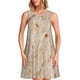 thumbnail image 1 of Balery Tortilla Vestidos de verano para mujer con estampado: vestido holgado sin mangas, vestido playero informal y cómodo para días calurosos., 1 of 7
