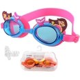 thumbnail image 2 of Gafas de natación para niños, sin fugas, antivaho, UV, para adolescentes de 3 a 12 años, sirena (caja de ranas) brillar Electrónica, 2 of 5