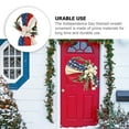 thumbnail image 3 of USA Flag Patriotic Garland & Wreath Decoration for Front Door, 3 of 6