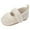 Beige, variant on Youmylove Summer Children Toddler Shoes Girls Sports Flat Bottom Round Toe Lightweight Solid Color Embroidered Upper Solid Color Beige Simple Style Child Trendy Footwear