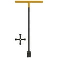 thumbnail image 4 of Water Meter Key Underground Curb Valves Shutoff Wrench, with 4 Ways Utility Key, 16inch yellow, 4 of 8