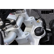 Helibars Handlebar Risers for BMW R1200R, CNC Machined 6061-T6 Aluminum, 1/2-1 Inch Height Increase, Color Matched, Retains Stock Hardware (HR05112)