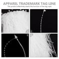 thumbnail image 3 of Shisuyan 1 Set Security Loop for Clothing Label Holder PP White Fastener, 3 of 8