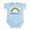 Sky Blue, variant on CafePress - STELLA (Rainbow) Infant Bodysuit - Baby Light Bodysuit, Size Newborn - 24 Months