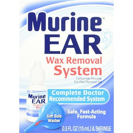 2 Pack - Murine Ear Wax Removal System Kit, Doctor Recommended .05 Fl Oz