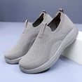 thumbnail image 6 of Pandaie Men's Slip on Loafers Comfortable Walking Dressy Penny Shoes with Arch Support Breathable Mesh Knit Running Tennis Sneakers (Khaki,10), 6 of 6