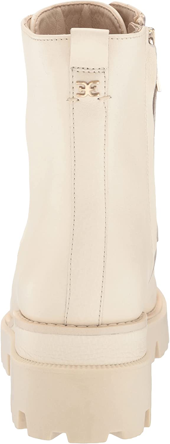 Sam Edelman Women's Garret Combat Boot, Sesame, 8 並行輸入品 Sam Edelman Garret Platform Combat Boot | Women\u0027s Boots and Booties