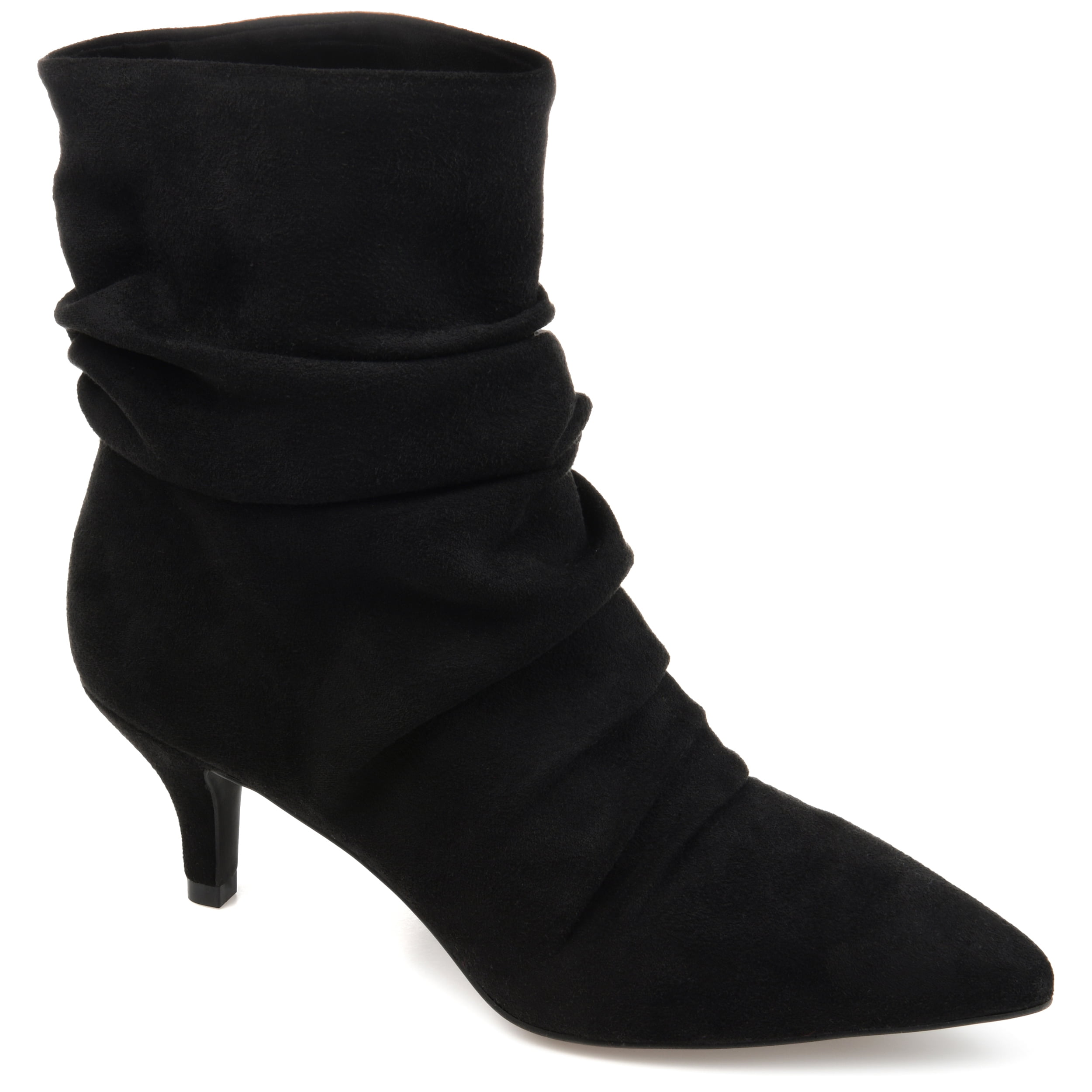 Journey & Crew Womens Tru Comfort Foam™ Kitten Heel Slouch Bootie