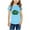 Sky Blue, variant on Piuwrlz Short Tops Sleeve Shirts for Girls Printed Round Neck Tops Shirt Undershirts Red Size 7 Years