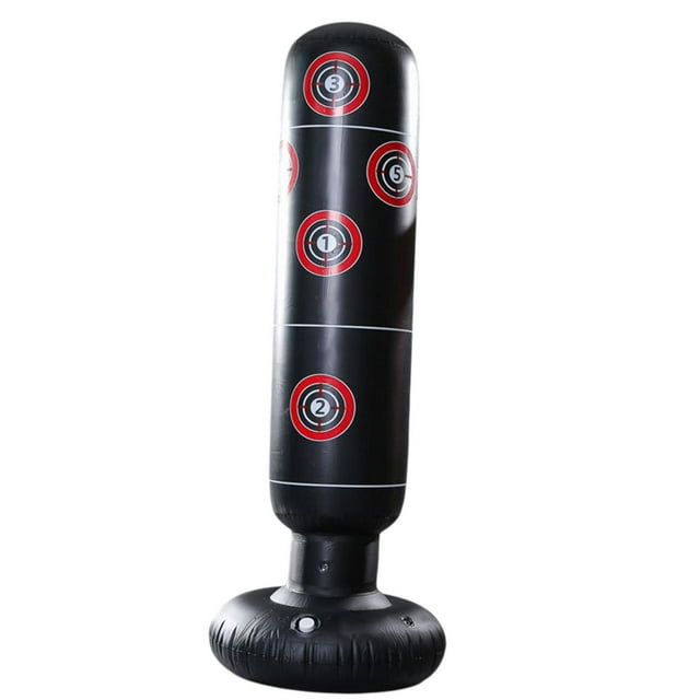 Saco de boxeo inflable shamjiam 63 pulgadas Con soporte equipo de boxeo