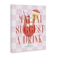 thumbnail image 3 of Stupell Industries Contemporary Mai Tai Suggest A Drink Canvas Art, 16 x 20, by Lil' Rue, 3 of 8