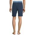 thumbnail image 5 of Hanes Men's Soft French Terry Pajama Shorts, 2-Pack, Sizes S-5XL, 5 of 6