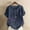 Navy, variant on CLOISE Womens Short Sleeve Tops Plus Size Shirts Button Crewneck Casual Pullover Graphic Summer Blouses Light Blue