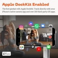 thumbnail image 2 of Insta360 Flow Pro - Estabilizador de cardán impulsado por IA para teléfono inteligente, compatible con Apple DockKit, seguimiento panorámico infinito de 360º, estabilización de 3 ejes, trípode incorpo, 2 of 5