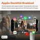 thumbnail image 2 of Insta360 Flow Pro - Estabilizador de cardán impulsado por IA para teléfono inteligente, compatible con Apple DockKit, seguimiento panorámico infinito de 360º, estabilización de 3 ejes, trípode incorpo, 2 of 5