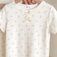 thumbnail image 4 of EYWGYA Ensembles de Vêtements pour Filles, Ensemble de Pyjama Respirant 2 Pcs pour Filles, T-Shirt Imprimé à Manches Courtes à Col Rond et Shorts à Enfiler pour Temps Chaud, 4 of 5