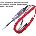 thumbnail image 3 of Comprobador de circuitos eléctricos automotrices, comprobador de continuidad de voltaje y circuitos de automóviles con pantalla digital, detección de circuitos universal (3 V-48 V), 3 of 5