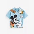 thumbnail image 2 of Camiseta de dibujos animados para niñas, camisa Base de cuello redondo informal a la moda, camisetas con estampado de Minnie, camisetas lindas de manga corta, ropa de verano, 2 of 4