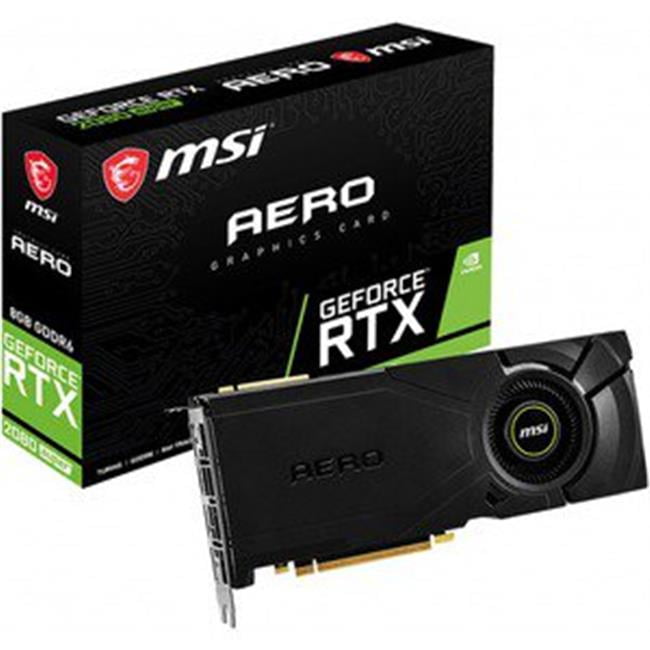 MSI G208S-AE VCX GeForce RTX 2080 Super Aero GDDR6 8GB 256B PCIE