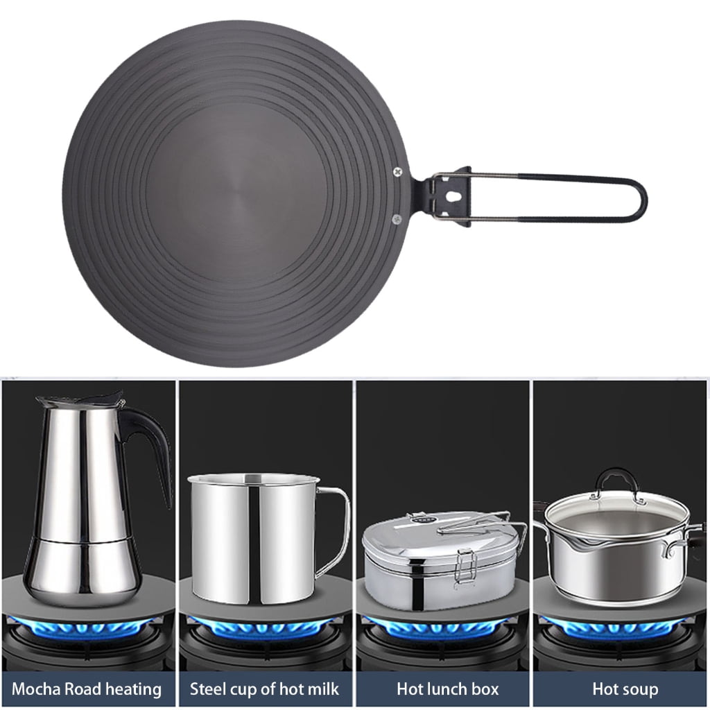 Oasiva Portable Aluminum Heat Diffuser Tray Heat Conduction Plate For Gas Stove Cooking