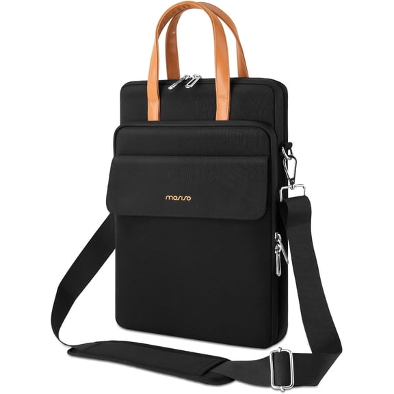 MOSISO 360 Protective Laptop Bag for Men, 13-14 inch Computer Bags