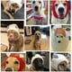 thumbnail image 4 of Gorro de punto para perro, pasamontañas de invierno con lindas orejas, adecuado para perros normales y grandes (aproximadamente de 30 a 50 kg), protege la cabeza de tu perro del frío invernal., 4 of 5