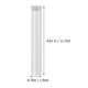 thumbnail image 3 of 6pcs Transparent Acrylic Incense Tubes Incense Sticks Barrel Storage Tubes, 3 of 3
