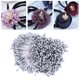 thumbnail image 5 of Estambre de flores de doble cabeza Sunnimix 1800 Unids 3 mm gris, 5 of 8