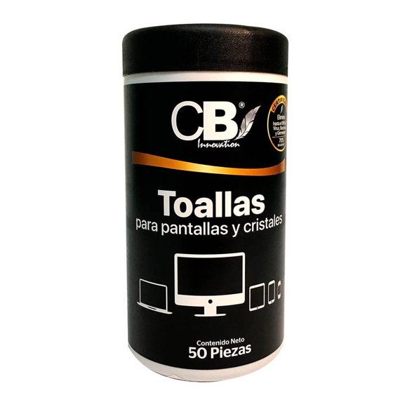 Toallas Húmedas CBI Antiestáticas 50 pzas