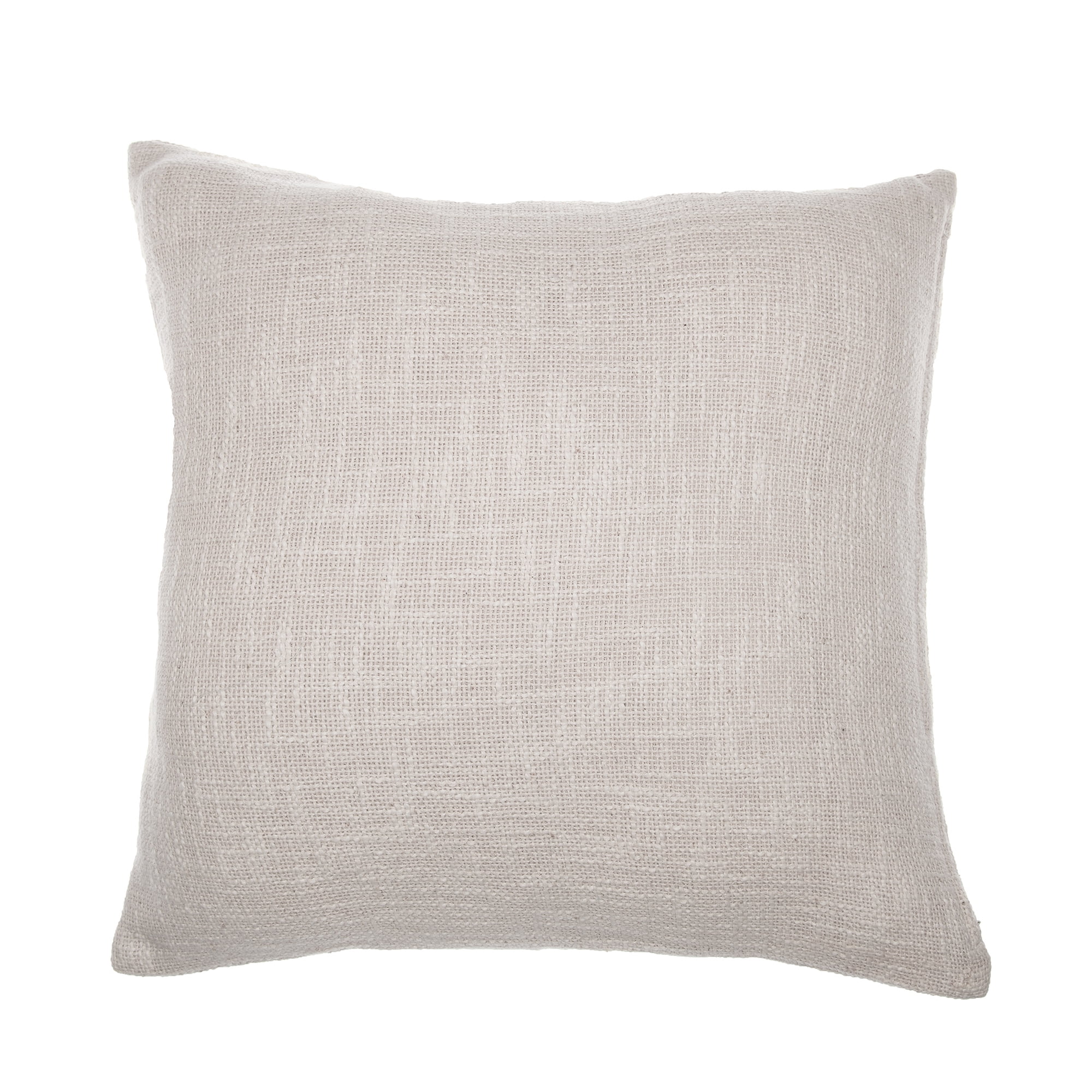 Ox Bay and Stacy Garcia 20" x 20" Red/Ivory Geometric Embroidered Cotton Blend Adult Decorative Feather Filled Pillow