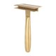 thumbnail image 3 of Dog Grooming Comb Multifunctional Remove Hair Thoroughly Hollow Core Handle Stainless Steel Pet Comb for Pet Deshedding Dematting Bath Massage Gold, 3 of 5