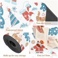 thumbnail image 5 of Long Trivet Heat Resistant Table Runner Christmas Tree Santa Claus Non Slip Table Protector Waterproof Easy to Clean Deer Cartoon Hot Pads Pot Holders Durability Versatility, 5 of 7