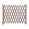 thumbnail image 2 of Cififendec Adjustable Mesh Pet Safety Gate, 47.24"×13.78", Expandable Dog and Cat Barrier for Doorways, No Drilling Installation(Brown), 2 of 5
