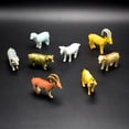 thumbnail image 2 of 8Pcs Kids Mini Simulation Goat Sheep Animal Model Toy Action Figure Home Decor  Animal Surroundings, 2 of 6