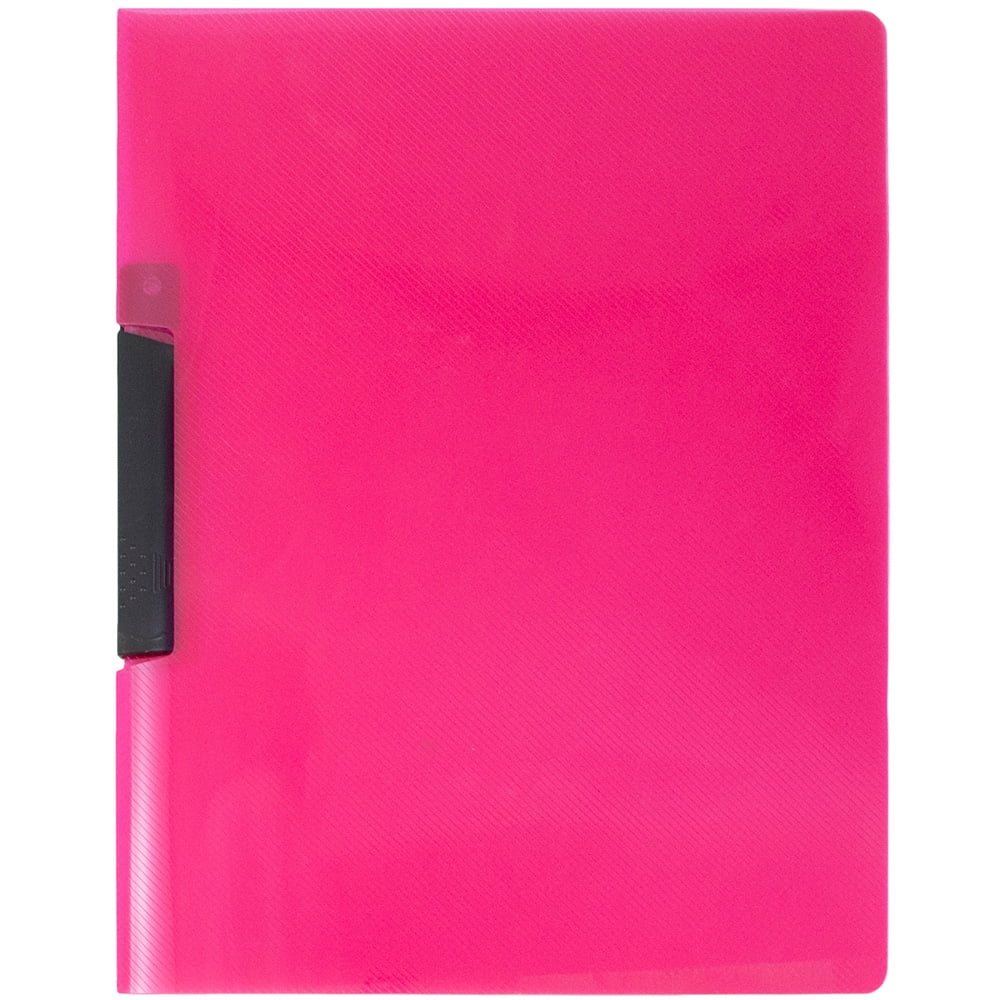 JAM Paper Pink Swing Lock Report Covers, Sold individually
