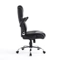 thumbnail image 4 of GENESIS Stylish Comfortable Office Desk Chair, Customer Rolling Seat, Butterfly mechanism Adjustable Height Perfect for Office, Conference Room, Reception, Waiting Area, Black, 4 of 7