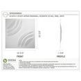 thumbnail image 2 of Ekena Millwork 19 5/8"W x 19 5/8"H Artisan EnduraWall Decorative 3D Wall Panel (12-Pack for 32.1 Sq. Ft.), 2 of 12