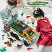 Dinosaur Car Truck Toys for Boys 3-6 Years with Music and Growl Preschool Toys Toddler Gifts for 3-6 Years Kids