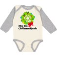 thumbnail image 3 of Inktastic My First Chrismukkah Boys or Girls Long Sleeve Baby Bodysuit, 3 of 5
