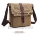 thumbnail image 2 of Mujeres Hombre Bolso Bolso Cámara Libro Bolera Cartera Almacenamiento Crossbody Pack Amplio Capacidad Camping Flap Messenger Bolso Bolsillos múltiples Khaki Pequeño Methold AP004585-02, 2 of 6