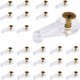 thumbnail image 1 of 40 clips de retención de puerta de plástico con tornillos para ventanas y armarios., 1 of 5