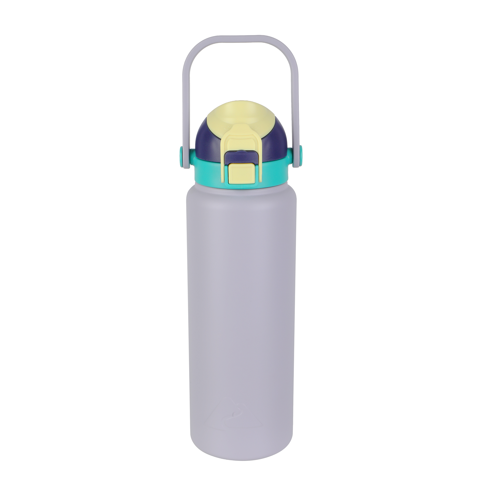 Botella de agua de acero inoxidable al vacío Ozark Trail de 30 oz con tapa dual para sorber y verter, color púrpura 4