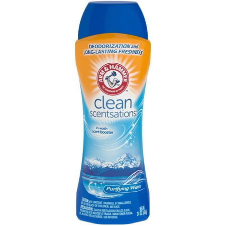 (2 pack) Arm & Hammer Clean Scentsations In-Wash Scent Booster - Purifying Waters, 24