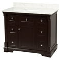 thumbnail image 7 of Sydney 42" Bathroom Vanity with Chocolate Cabinet and Engineered Marble Top, 7 of 7