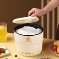 thumbnail image 4 of Dvkptbk Mini Rice Cooker, Electric Hot Pot, Portable Mini Ramen Pot for Steaming, Stir-Frying, Porridge and Noodle Soup Electric Hot Pot Home Essentials, 4 of 9