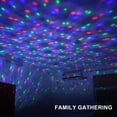 thumbnail image 4 of Graflsoa Dual Pack USB Rechargeable 5V 3W RGB LED Car Ambient Lights with Remote, Magnetic Base, Sound Control, 500mAh Battery, Black PVC Shell, 222mm Length, 4 of 6