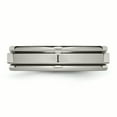 thumbnail image 3 of Titane Rainuré Bord 6mm Poli Bague 9 Taille, 3 of 6